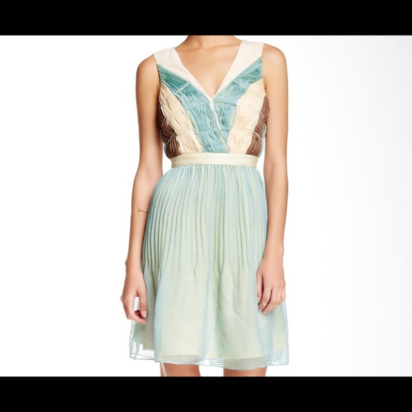 RYU Beaded And Pleated Bodice Dress FINAL SALE‼️ - Picture 1 of 8